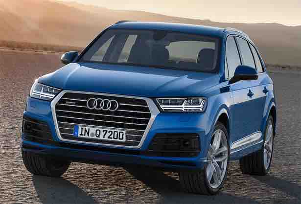 Audi-Q7 2015 Front View