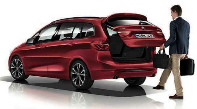 BMW Gran Tourer 2 Series Boot Space