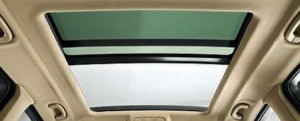 BMW X5 - panoramic glass roof