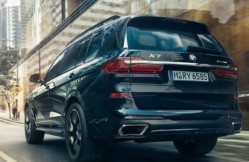 BMW X7 Exterior Rear View