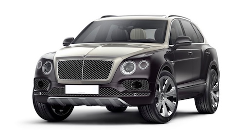 Bentley Front View SUV