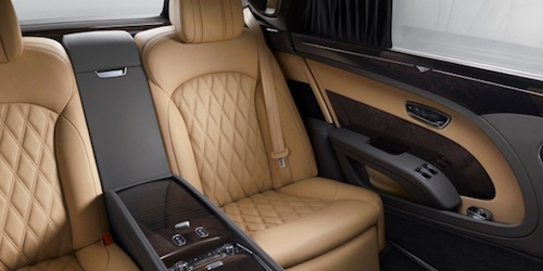 Bentley SUV - Interior Leather Seats