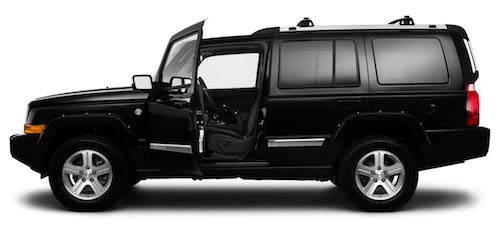 Black Jeep Commander