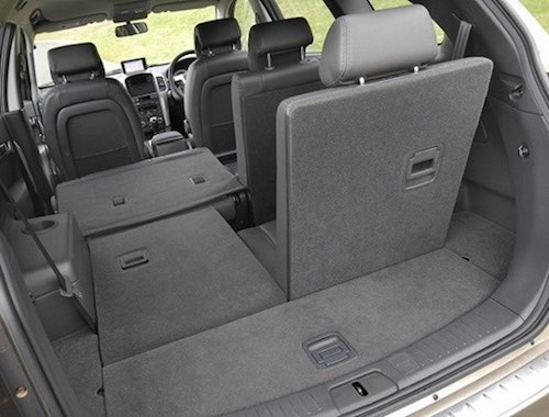 Chevrolet-Captiva Boot Space