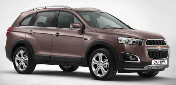 Chevrolet Captiva - Side View