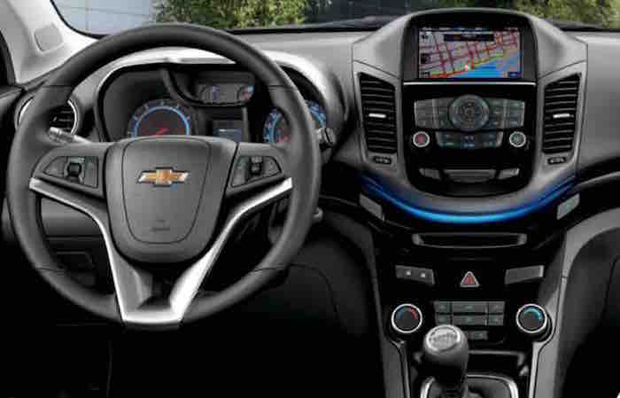 Chevrolet Orlando Cockpit