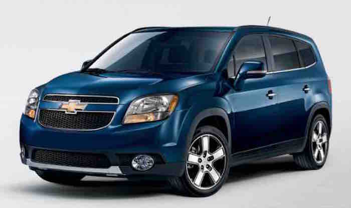 Chevrolet Orlando Front View