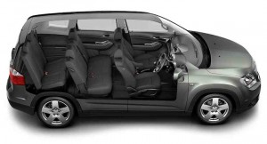 Chevrolet Orlando Interior Seating