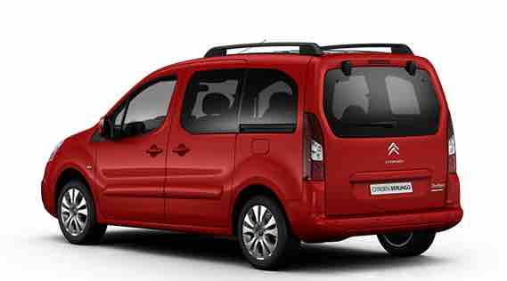 Citroen Berlingo Multispace Front View Red