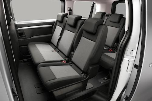 Citroen Space Tourer Seating