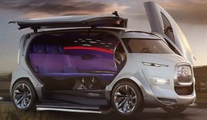 Citroen Tubik Concept MPV Side View