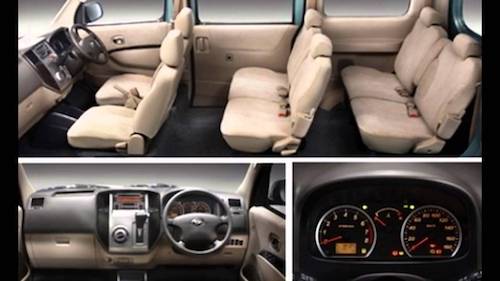 Daihatsu Terios Seating View