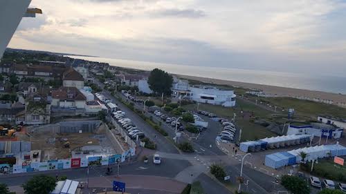 View from Caen Ferris Wheel