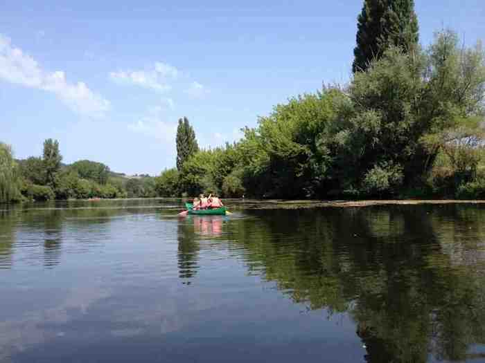 Canoeing on the Dordogne