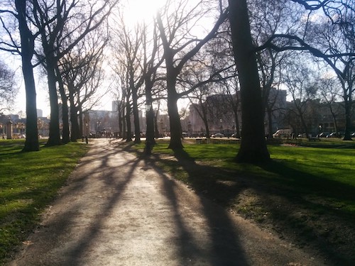 Walk to Buckingham Palace