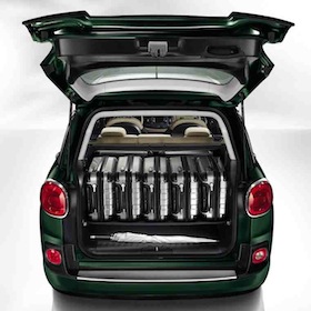 Fiat 500L MPW boot space