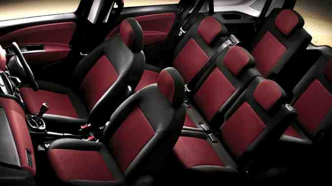 Fiat Doblo Interior Seating