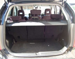 Honda FRV – Boot Space