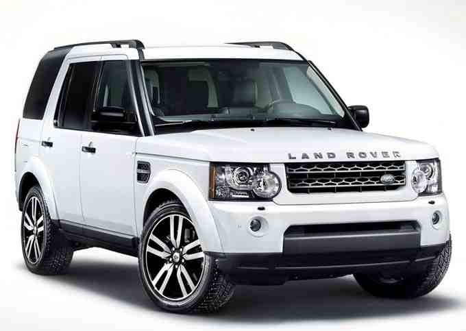 Land Rover Discovery - Front View White