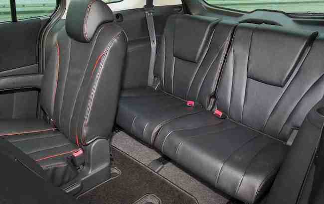 Mazda 5 MPV - Rear Seating