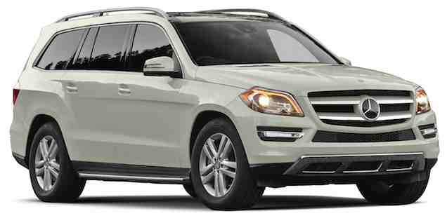 Mercedes Benz GL Class Side View