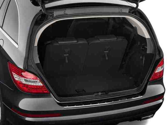 Mercedes Benz RClass Boot Space