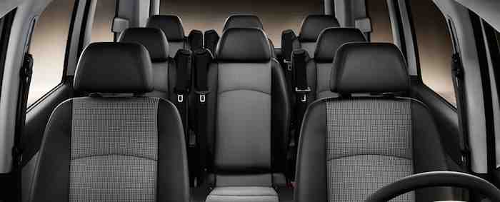 Mercedes Benz Viano - Seating View