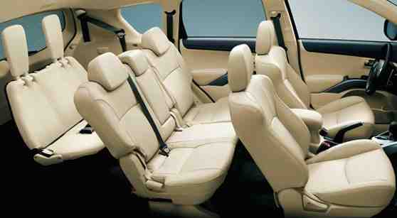 Mitsubishi-Outlander seating