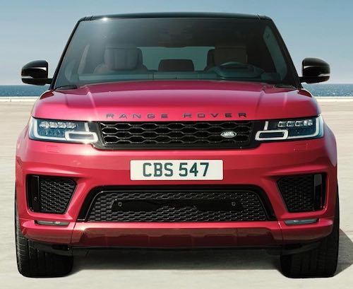 Range Rover Sport Front View