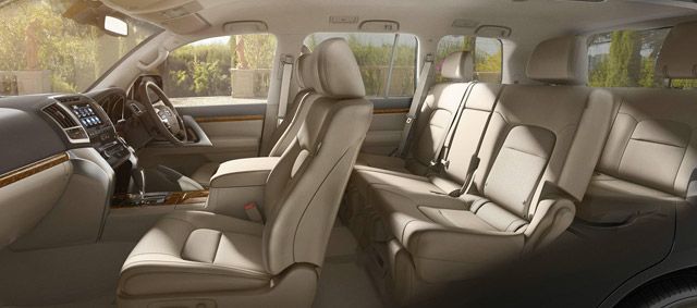 Toyota Land Cruiser Interior Seats