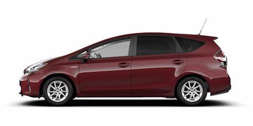 Hybrid Seven Seater the Toyota Prius Plus