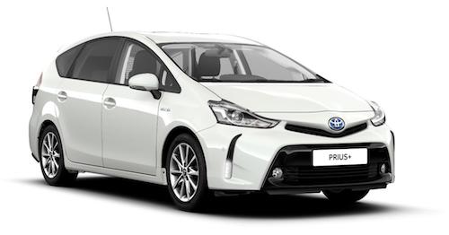 Toyota Prius Plus front view