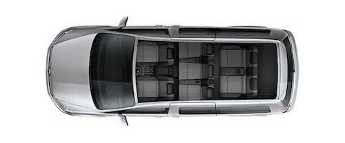 volkswagen caddy seating capacity 7