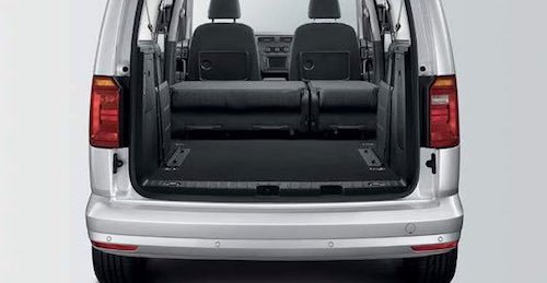 VW Caddy Maxi Life Boot Space