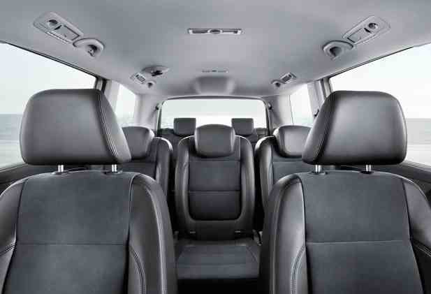 VW Sharan Seating View